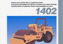 Egyhengeres hengerek Case 1402D