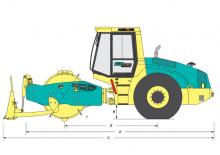 Egyhengeres hengerek Ammann ASC 200 D