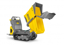Elektromos lánctalpas dömperek Wacker Neuson DT05e