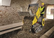 Elektromos lánctalpas dömperek Wacker Neuson DT10e
