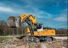 Elektromos lánctalpas kotrók Liebherr R 992-E
