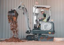 Elektromos lánctalpas kotrók Takeuchi TB 20 e