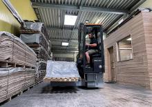 Elektromos oldalvilás taroncák Hubtex MQ 30