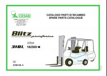 Elektromos targoncák Cesab Blitz 318 L