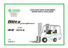 Elektromos targoncák Cesab Blitz 412
