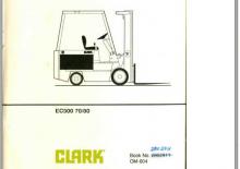 Elektromos targoncák Clark EC 500 70