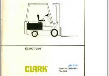 Elektromos targoncák Clark EC 500 80