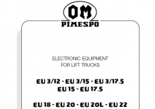 Elektromos targoncák OM-Pimespo EU 3-15