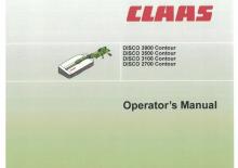 Elölre szerelhető kaszák - tárcsa és cond. Claas Disco 3100 FC Profil