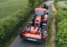 Elölre szerelhető kaszák - tárcsa és cond. Kubota DMC7336R 