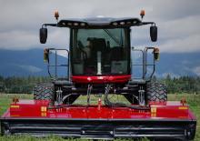 Elölre szerelhető kaszák - tárcsa és cond. Massey Ferguson WR9950	