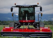 Elölre szerelhető kaszák - tárcsa és cond. Massey Ferguson WR9960	