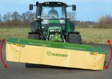 Előre szerelhető kaszák - tárcsa cond. nélkül Krone EasyCut F 320 M
