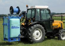 Felszerelhető szántóföldi permetezők Berthoud Alto 800