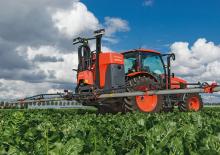 Felszerelhető szántóföldi permetezők Kubota XMS210 iXflow-E