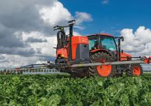 Felszerelhető szántóföldi permetezők Kubota XMS213 iXflow-E