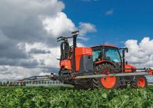 Felszerelhető szántóföldi permetezők Kubota XMS216 iXflow-E