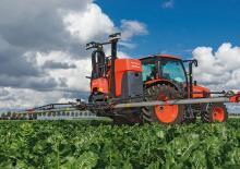 Felszerelhető szántóföldi permetezők Kubota XMS218 iXflow-E