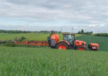 Felszerelhető szántóföldi permetezők Kubota XMS218