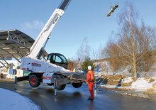 Forgó felsővázas teleszkóps rakodók Bobcat TR40250
