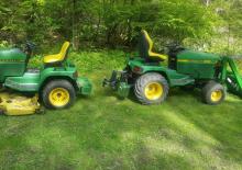 Fűnyíró és kertitraktorok John Deere 425