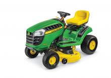 Fűnyíró és kertitraktorok John Deere E110