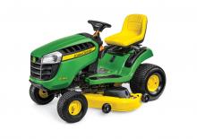Fűnyíró és kertitraktorok John Deere E140