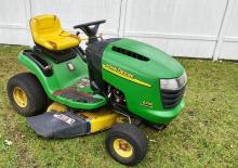 Fűnyíró és kertitraktorok John Deere L110