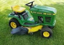 Fűnyíró és kertitraktorok John Deere STX38 Yellow Deck