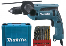Fűrók és csavarbehajtók Makita HP1641K1X