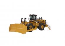 Gumikerekes dózerek Caterpillar 854K