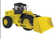 Gumikerekes dózerek RHINO RWD315