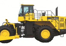 Gumikerekes dózerek Komatsu WD600-6