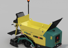 Gumikerekes finiserek Ammann AFW 150