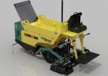 Gumikerekes finiserek Ammann AFW 150