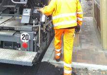 Gumikerekes finiserek Dynapac F 1700 W