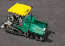 Gumikerekes finiserek Vögele Super 1603-3i