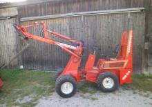 Gumikerekes homlokrakodók Weidemann 1030 D/D