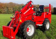Gumikerekes homlokrakodók Weidemann 1070 D/M