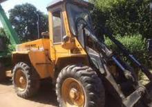 Gumikerekes homlokrakodók Hanomag 22 DI