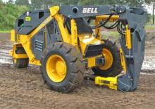 Gumikerekes homlokrakodók Bell 220 E