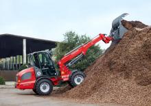 Gumikerekes homlokrakodók Weidemann 3080 T