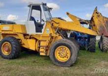 Gumikerekes homlokrakodók JCB 418