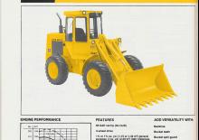 Gumikerekes homlokrakodók John Deere Construction 444 C