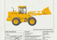 Gumikerekes homlokrakodók John Deere Construction 444 D TC