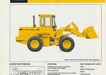 Gumikerekes homlokrakodók John Deere Construction 444 E TC