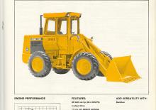 Gumikerekes homlokrakodók John Deere Construction 444