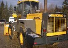 Gumikerekes homlokrakodók Hanomag 50 E S