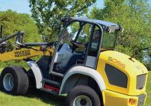 Gumikerekes homlokrakodók Wacker Neuson 5055