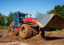 Gumikerekes homlokrakodók Weidemann 5080 T